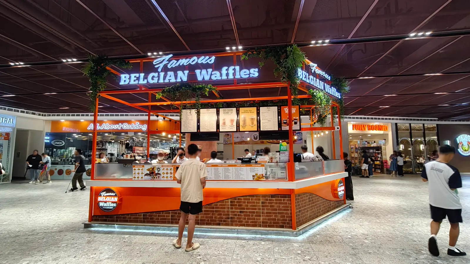FAMOUS BELGIAN WAFFLES in SM City North EDSA